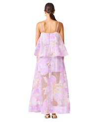 Elliatt Elysia Tiered Gown Purple