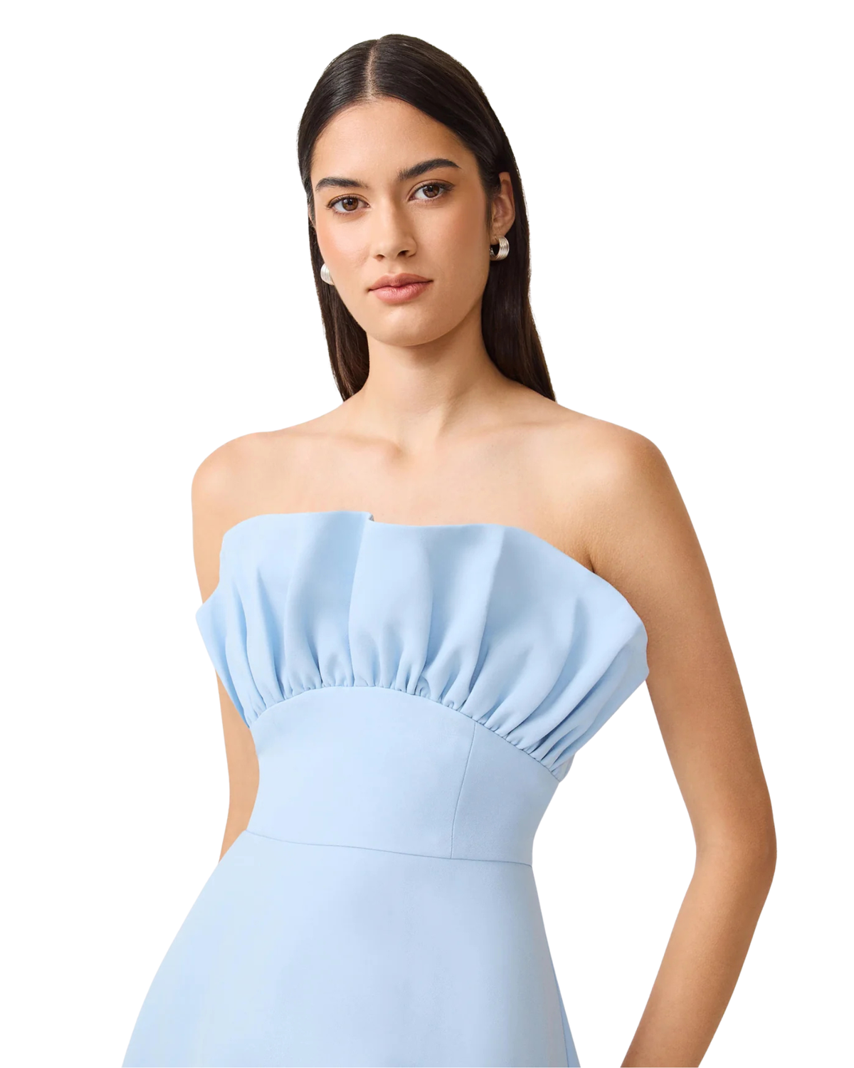 Elliatt Liora Strapless Asymmetric Gown