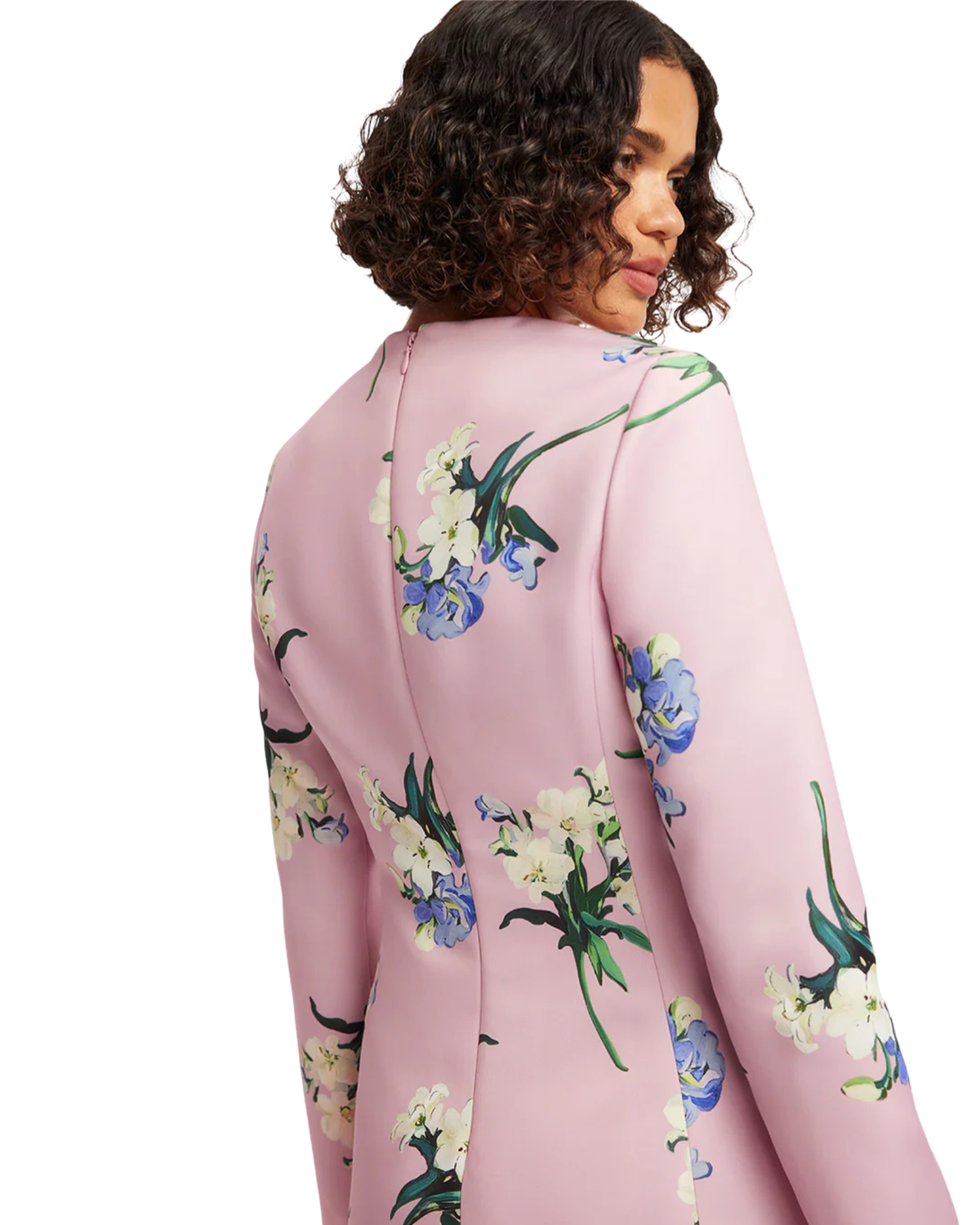 Leo Lin Aliza Long Sleeve Mini Dress
