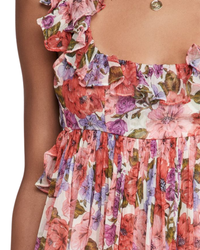 Zimmermann Poppy Frill Edge Midi Dress