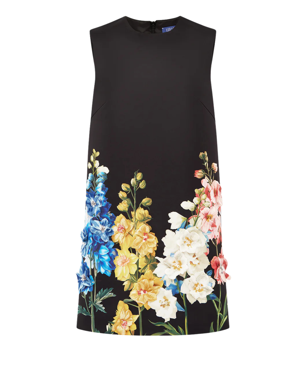 Leo Lin Yvonne Embroidered Mini Dress