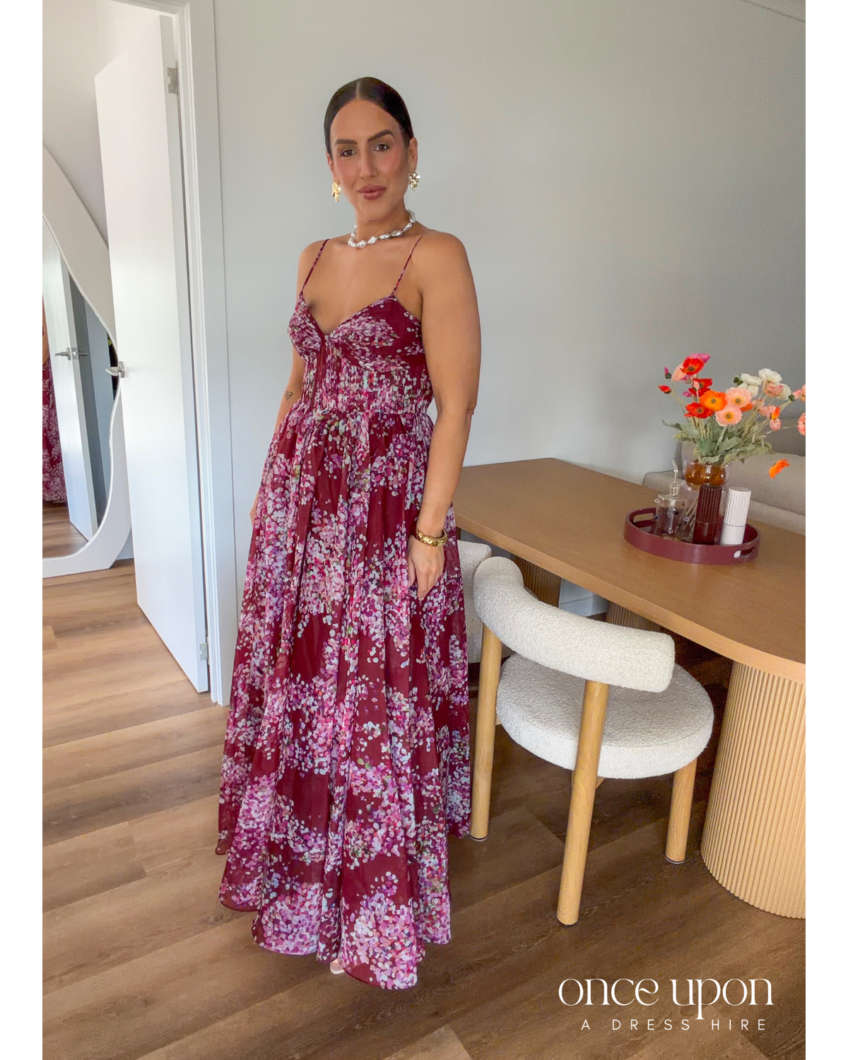 Aje Fortuna Gown Flora Blossom