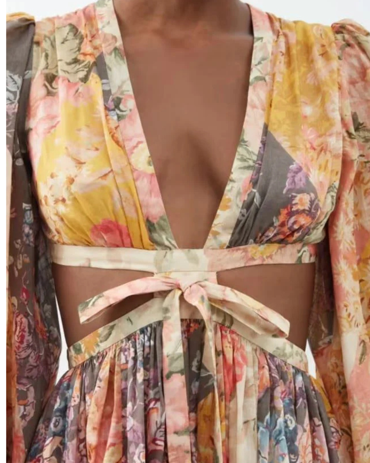 Zimmermann Pattie Patchwork Dress