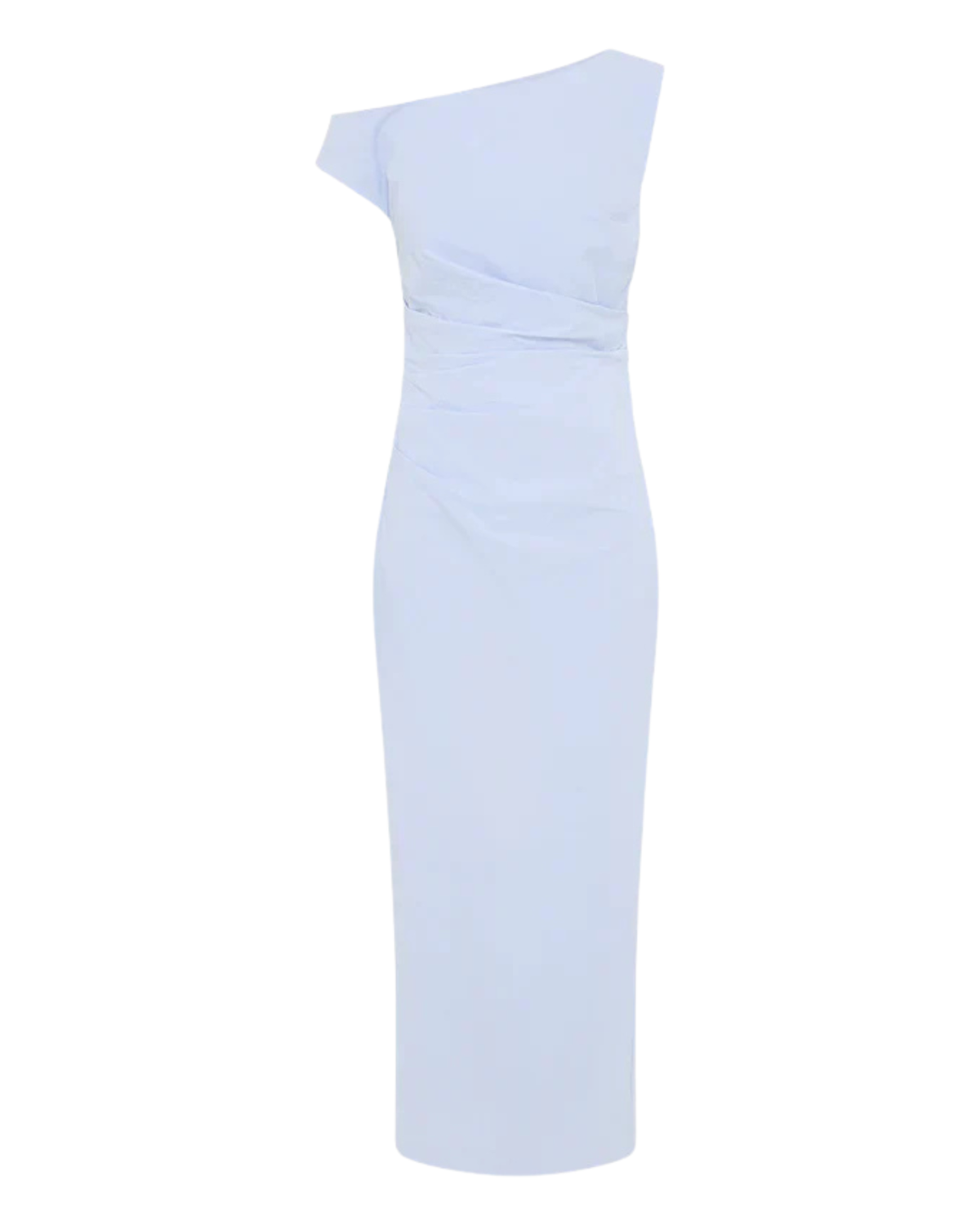 Shona Joy Campbell Off Shoulder Maxi Dress Cornflower Blue