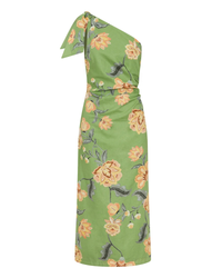 Kivari Eve One Shoulder Midi Dress