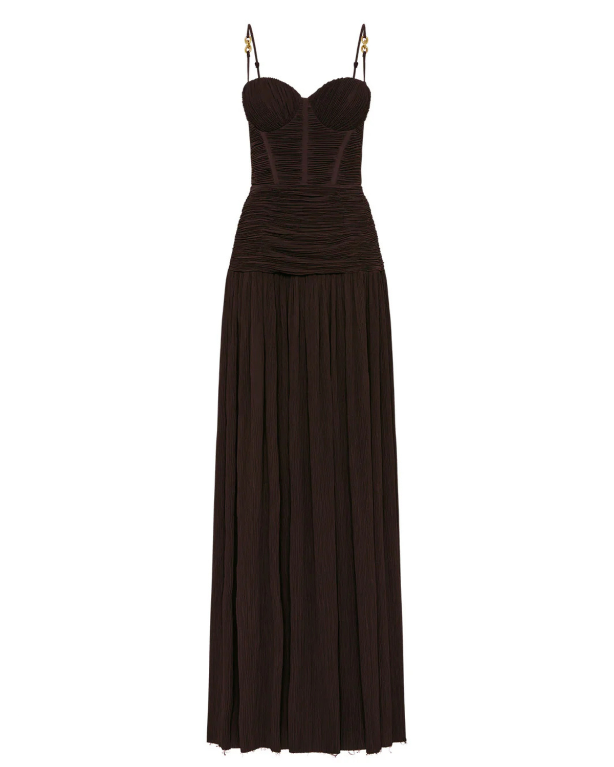 Manning Cartell Double Pleat Dress Chocolate