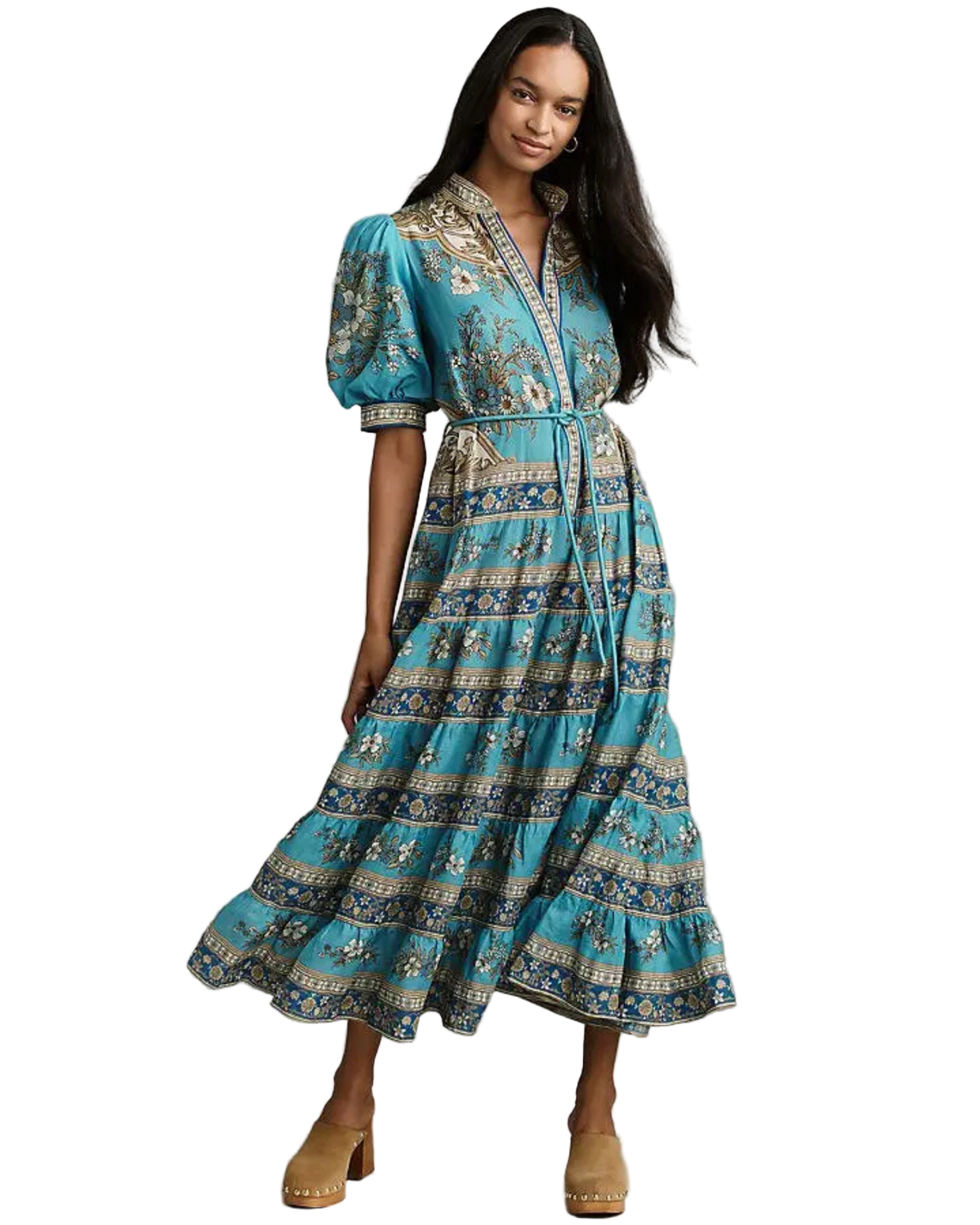 Alemais Cassie Tiered Midi Dress