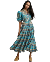 Alemais Cassie Tiered Midi Dress