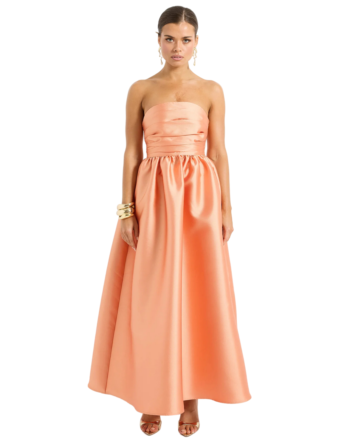 Pasduchas Pippa Strapless Midi Dress