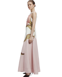 Aje Skies Maxi Dress in Flourish Rose print, side view