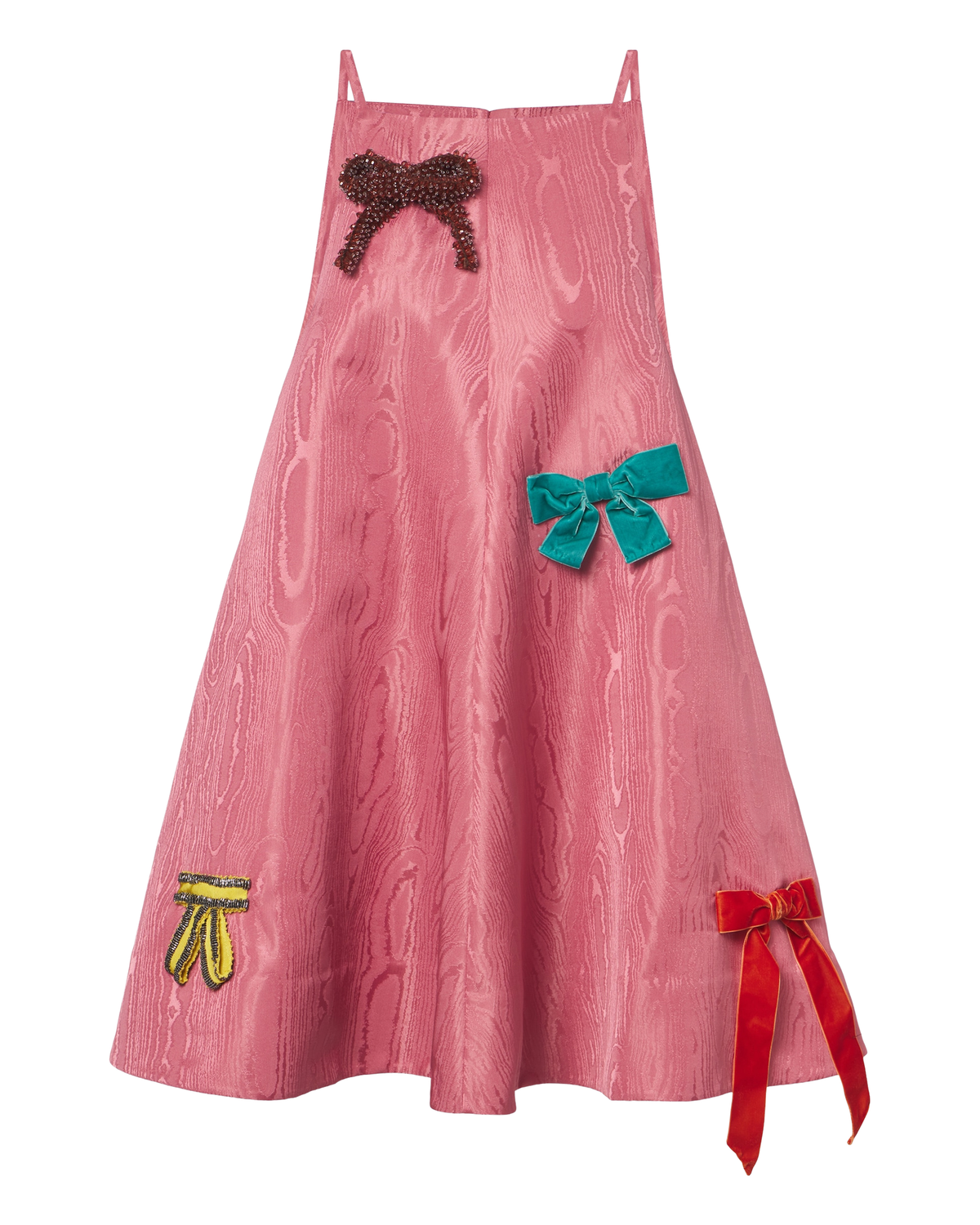 Alemais Valentina Mini Dress Blush Pink - flat lay