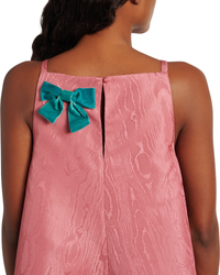 Alemais Valentina Mini Dress Blush Pink - back close-up with zip