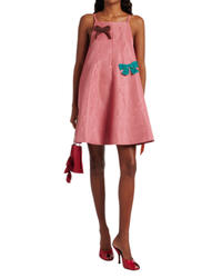Alemais Valentina Mini Dress Blush Pink - front
