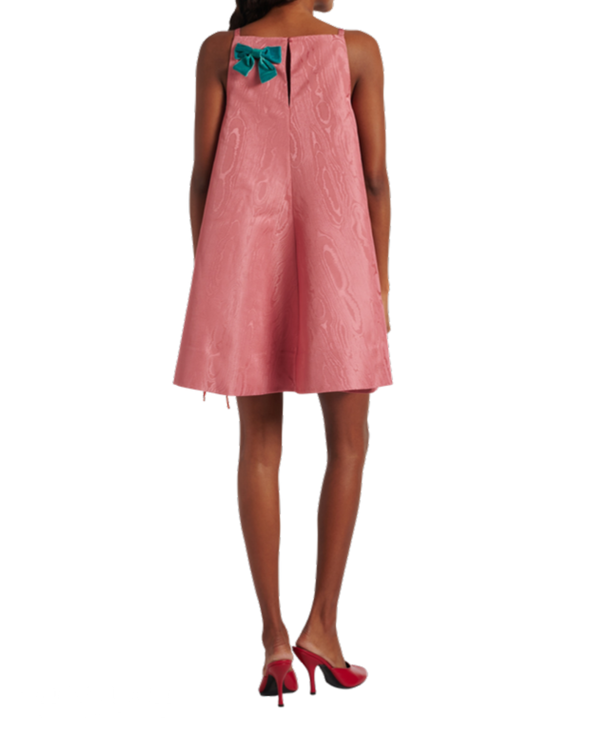 Alemais Valentina Mini Dress Blush Pink - back