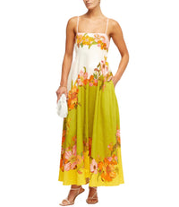 Alemais Silas Sundress Multi front on model